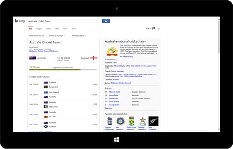 Bing Takes On The Worlds Second Most Watched Sport As