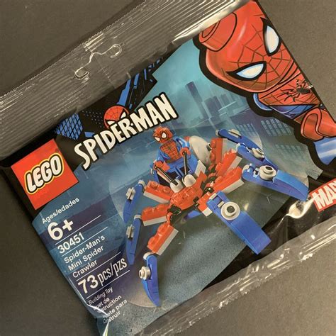 Lego Marvel Super Heroes Spider Mans Mini Spider Crawler 30451 For