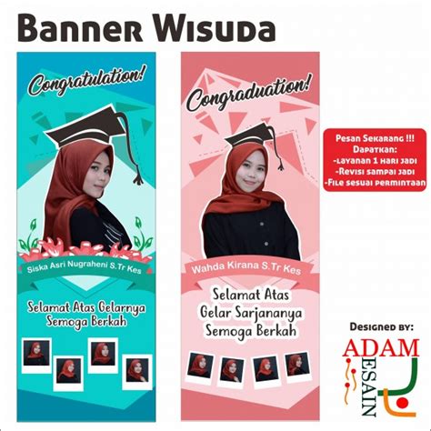 Desain X Banner Wisuda Cdr Imagesee