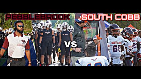 Exclusive Rival Matchup Of Pebblebrook High School Vs South Cobb High