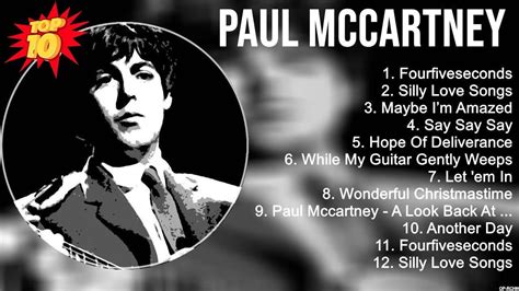 Paul Mccartney Greatest Hits ~ Best Songs Of 80s 90s Old Music Hits