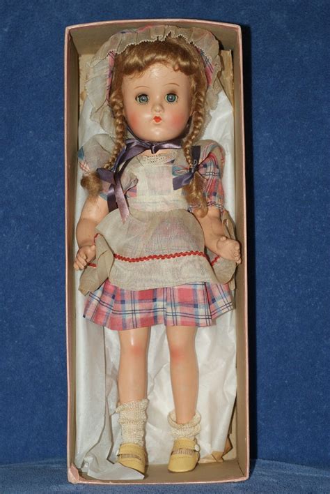vintage 14 5 effanbee composition doll in original outfit and in effanbee box ebay old