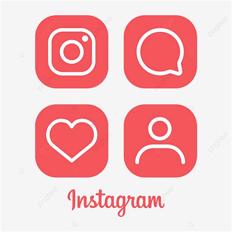 인스 타 그램 로고 아이콘 빨간 인스 타 그램 아이콘 Ig 아이콘 Instagram 표지 Png 및 벡터 에 대한 무료 다운로드