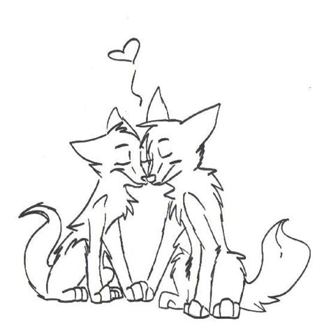 Wolf couple lineart mxf by spakitty wolf base drawings wolf. Fanart : Spirit Of The Wild - -Wolf Couple Lineart ...