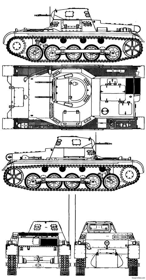 German Ww2 Battle Tank Ib Free Plans