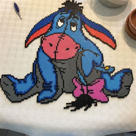 Eeyore Winnie The Pooh Hama Perler Beads By Pamela Defontaine