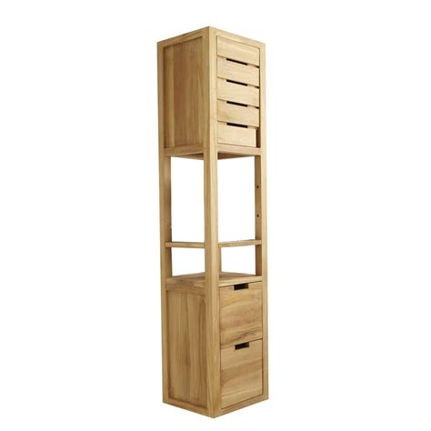 Matches your contemporary or modern bathroom. Tikamoon Serena 30 x 150cm Wall Mounted Tall Bathroom ...