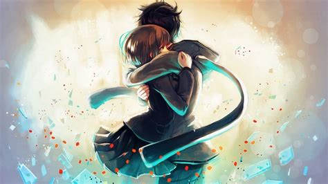 Cute Anime Couple Wallpaper ·① Wallpapertag