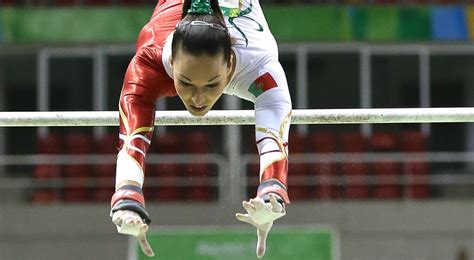 2 3 4 em 2016, foi líder mundial na classificação de paralelas assimétricas. Filipa Martins 18ª no Mundial de ginástica