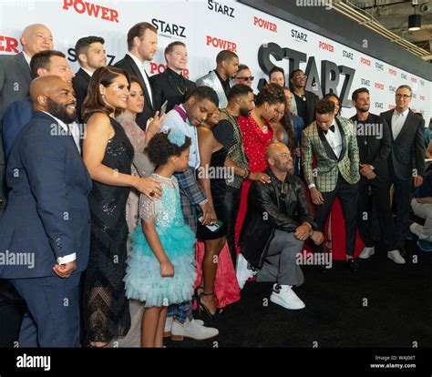 New York Ny August 20 2019 Cast Attends Starz Power Season 6 Premiere At Madison Square