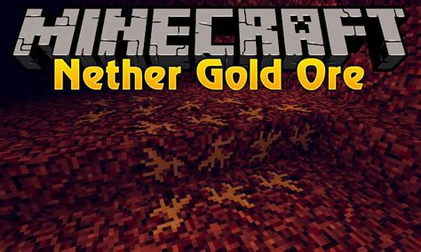 Nether Gold Ore Mod 1122 1112 Worth Spending Time Into The Nether