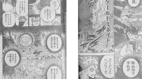 Black Clover Chapter 364 Raw Scans Twitter Spoilers And Plot Summary