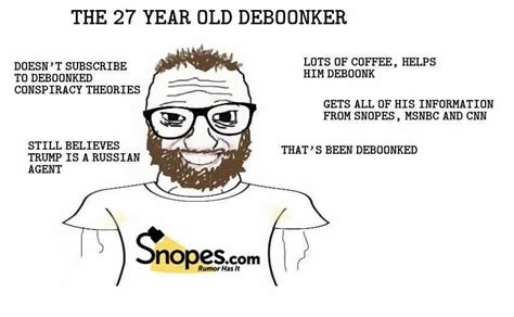 The 27 Year Old Deboonker Deboonker Know Your Meme