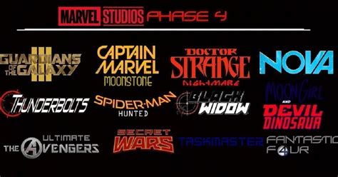 The following dates are subject to change, but here is a calendar listing of all the major theatrical movie releases through 2022. Marvel Announces MCU Phase 4 Release Dates for 8 Movies ...