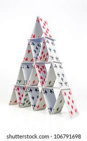 The final season of house of cards is now streaming. Playing Cards Tower Images, Stock Photos & Vectors ...