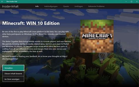 Minecraft Windows Beta Shotaca