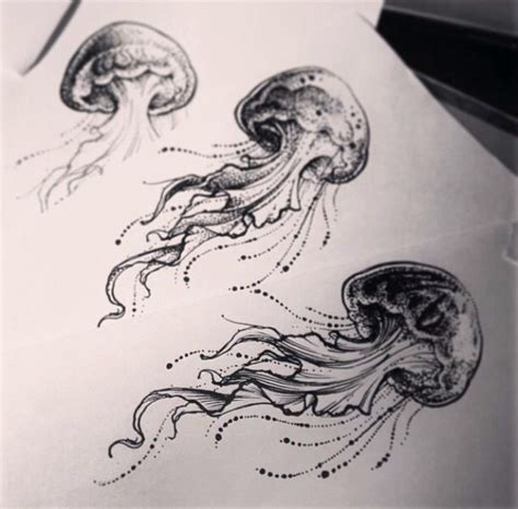 jellyfish art jellyfish tattoo animal tattoos