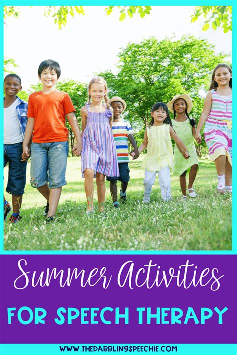 Summer Speech Therapy Activities Tpt Round Up Thedabblingspeechie