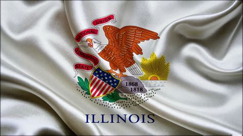 43 Illinois Flag Wallpaper Wallpapersafari
