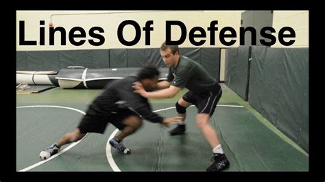 Lines Of Takedown Defense Basic Wrestling Moves And