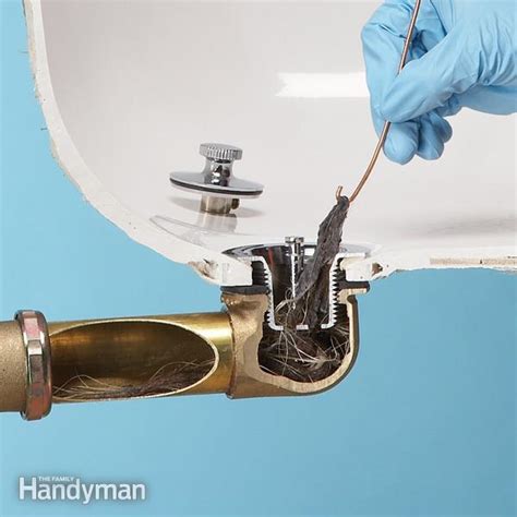 You can gain access to the drain via the overflow, once clogs happen more frequently in homes where inhabitants have long hair, as short hair is much less likely to. Unclog a Bathtub Drain Without Chemicals | The Family Handyman