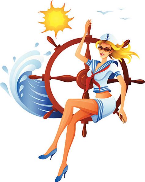 Sailor Pin Up Girl Illustrations Royalty Free Vector Graphics And Clip Art Istock