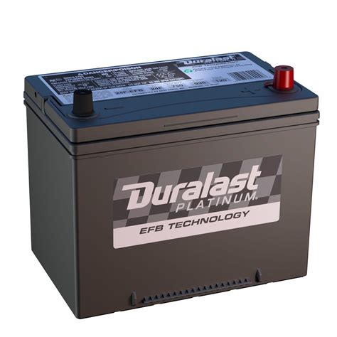 Duralast Platinum Efb Battery 24f Efb Group Size 24f 750 Cca