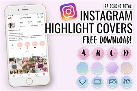 How To Customize Instagram Covers Free Downloadable Covers