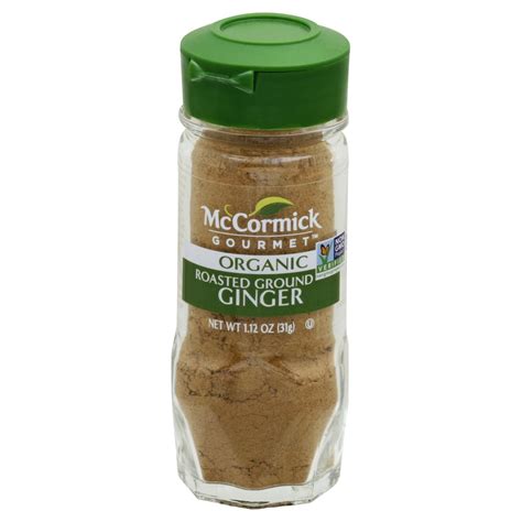 Mccormick Gourmet Organic Roasted Ground Ginger Shop Herbs And Spices