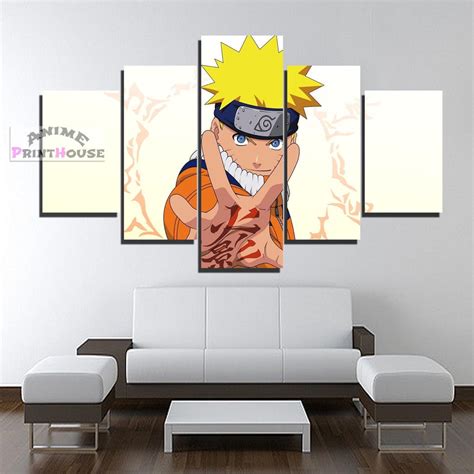 Naruto Canvas Wall Art Naruto Shippuden 1 To 7 Pieces Anime Canvas