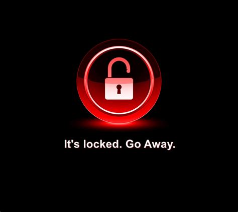 Go Away Its Locked Wallpapers Wallpaper Cave