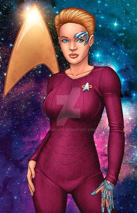 Seven Of Nine Star Trek Voyager By Jamiefayx On Deviantart