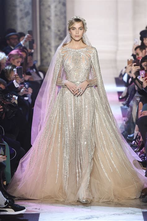 Elie Saab Springsummer 2018 Couture Show Pfw Cool Chic Style Fashion