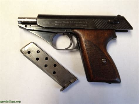 Pistols Ww2 Mauser Hsc 32 Pistol With Proof Marks