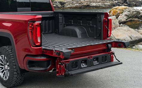 2020 Gmc Sierra 1500 At4 Exterior Rear View Red Pickup Truck New