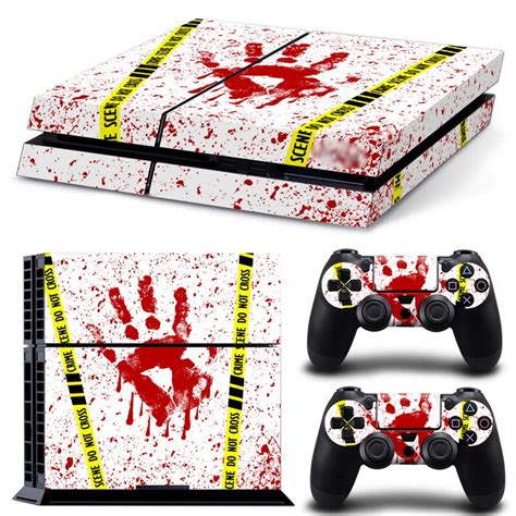 Vinyl Decal Sticker Full Set Skins For Sony Playstation 4 Ps4 Console