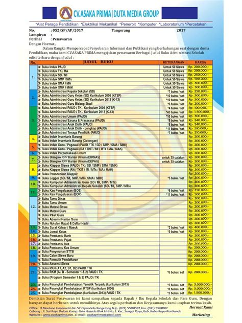 Contoh Katalog Buku Perpustakaan Sd Format Kartu Perpustakaan Excel