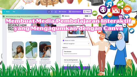 Membuat Media Pembelajaran Interaktif Yang Mengagumkan Dengan Canva