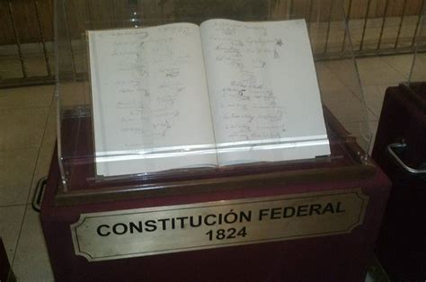 Primera Constitución De México 4 De Octubre De 1824 Lhistoria