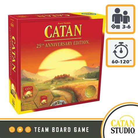 Catan 25th Anniversary Edition Team Board Game