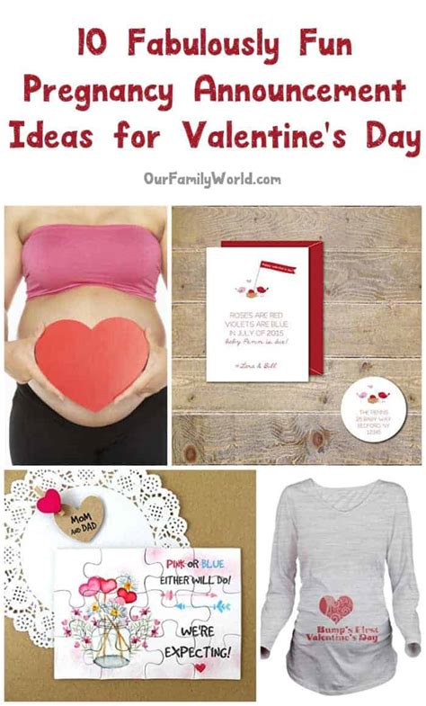 10 Fun Pregnancy Announcement Ideas For Valentines Day