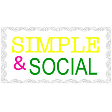 Simple And Social Simpleysocial Twitter