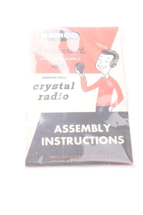 Remco Radiocraft Crystal Radio Kit Ebth