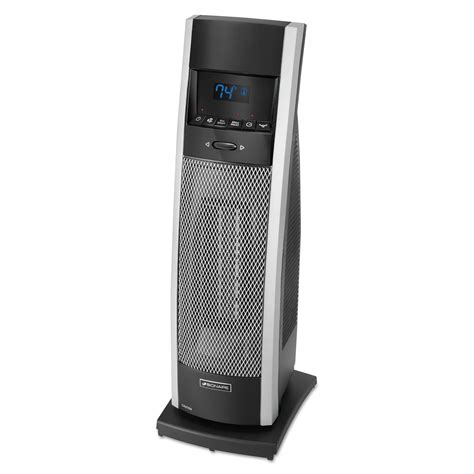 Bionaire Ceramic Mini Tower Heater With Lcd Control 1000 1500w Black