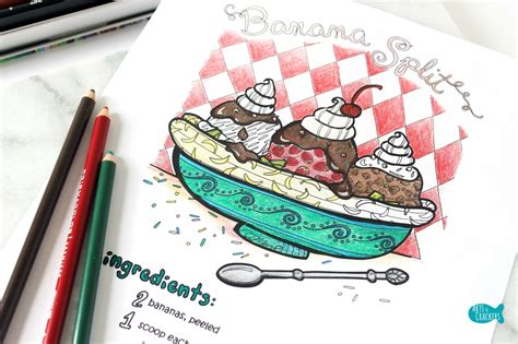 We did not find results for: Banana Split Recipe Adult Coloring Page