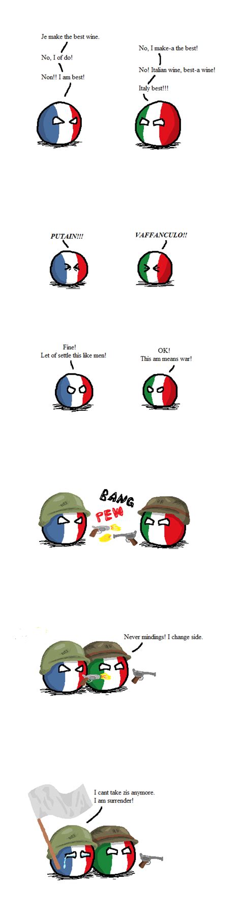 The best francia memes and images of june 2021. Italy vs france | Polandball | Know Your Meme