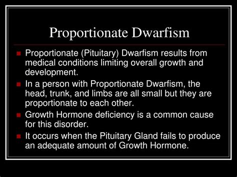 Ppt Pituitary Dwarfism Powerpoint Presentation Free Download Id