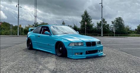 Check Out This Wide Body E36 Bmw Built By A 16 Year Old