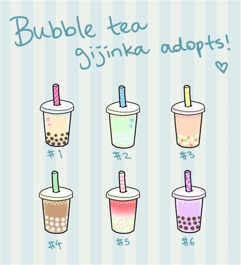 Image Result For Boba Sketch Aesthetic Bubble Tea Đồ Uống Thức ăn