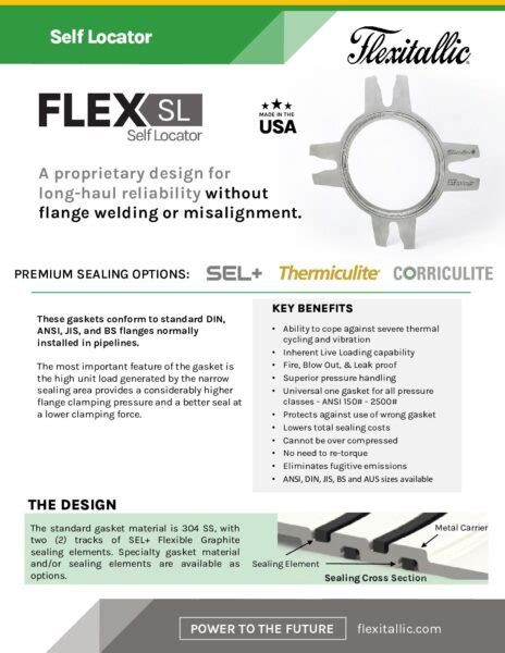 Flex Sl Data Sheet Flexitallic